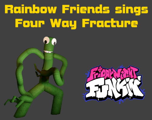 Friday Night Funkin: Rainbow Friends sings Four Way Fracture Mod