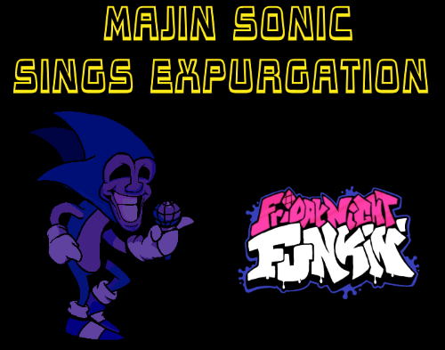 FNF: Majin Sonic sings Expurgation - Play FNF: Majin Sonic sings  Expurgation Online on KBHGames