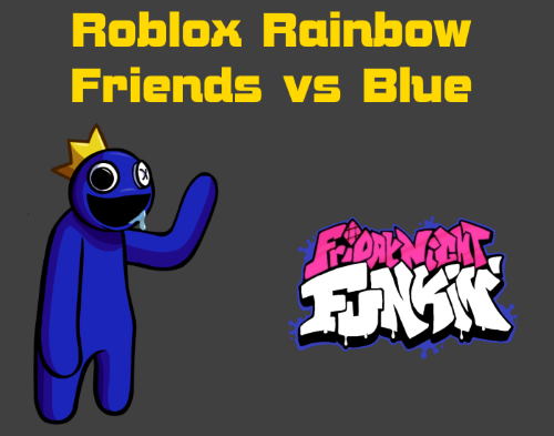 Fnf Roblox: Amigos Para O Seu Fim, Mas Rainbow Friends Vs Impostor