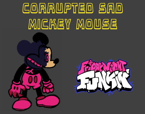 Friday Night Funkin VS Corrupted Sad Mickey Mouse Mod